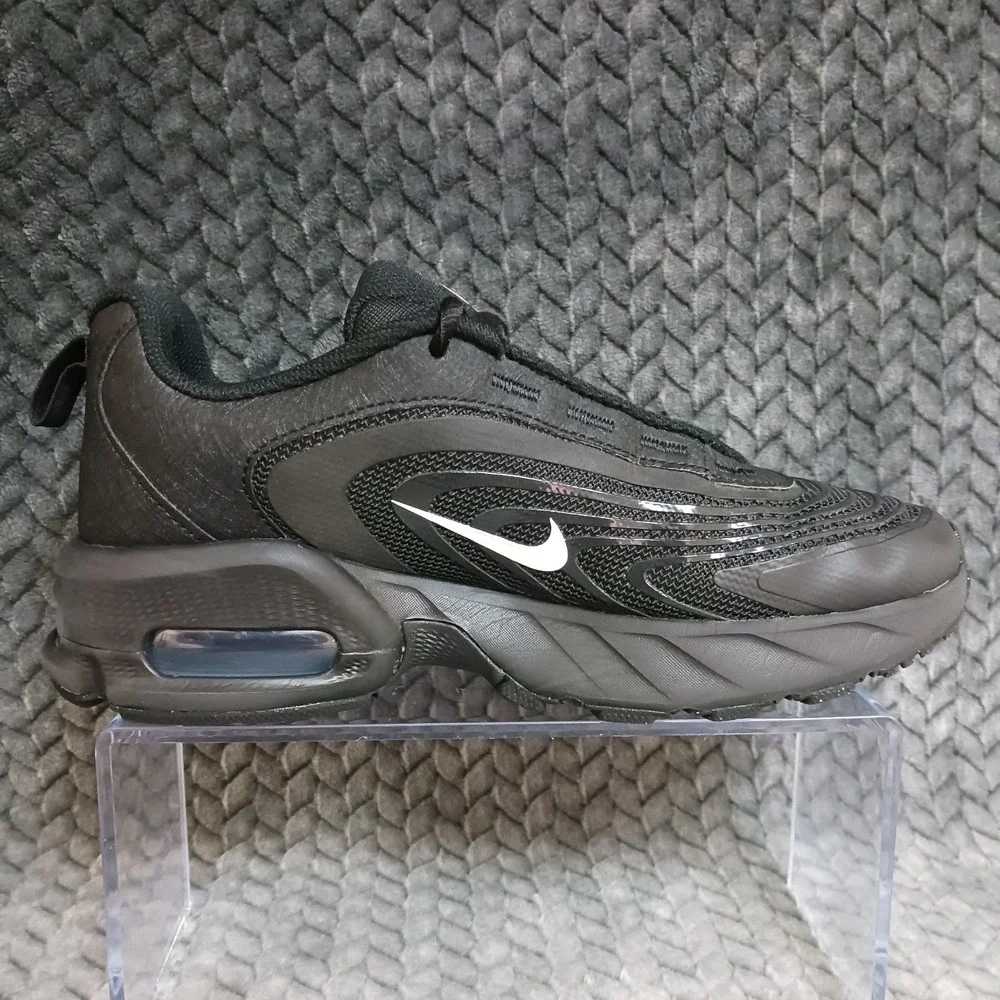Nike Air Max Fire Black White GS Casual Sneakers Shoes Size 6Y Women's 7.5